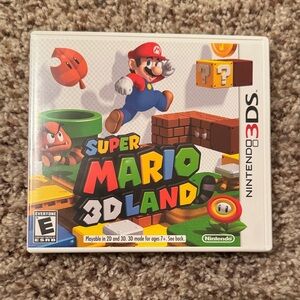 Nintendo Super Mario 3D Land for 3DS CASE ONLY w/instruction books